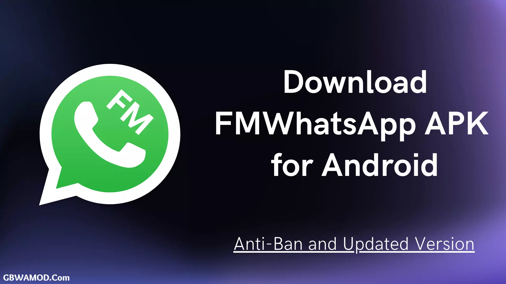 Download FMWhatsApp from here